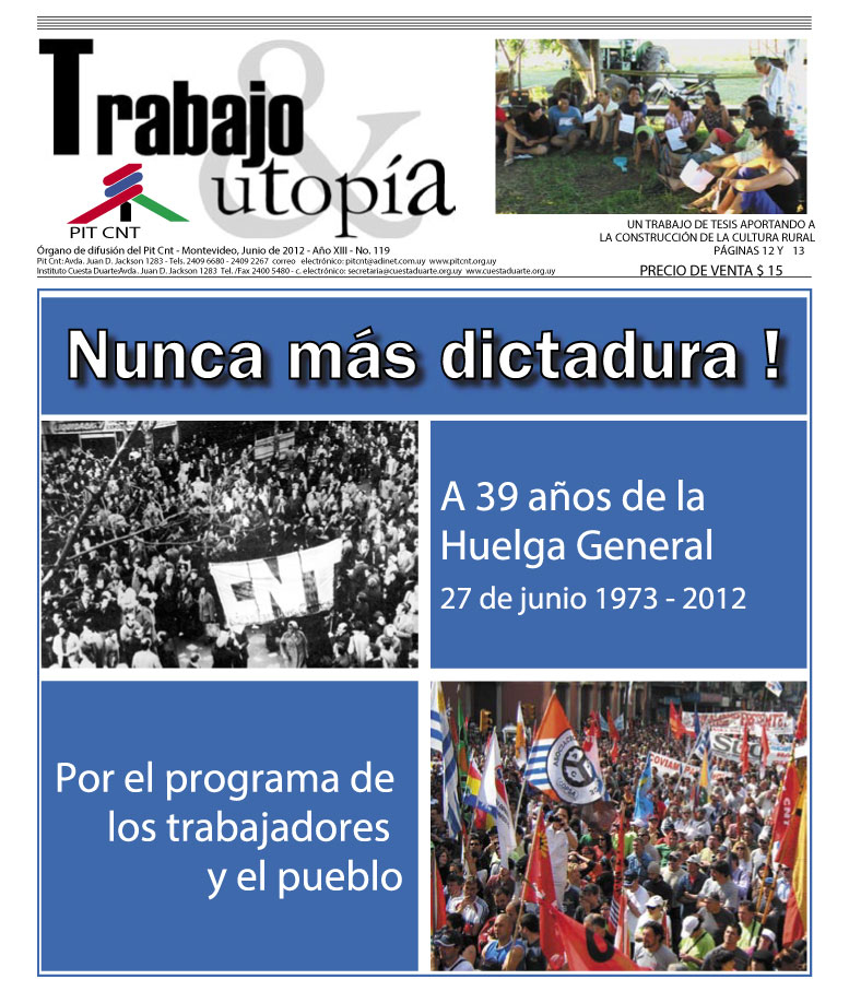 Nunca más dictadura