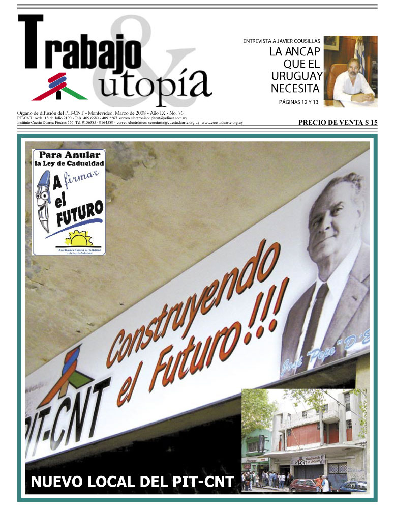 Nuevo local del PIT-CNT